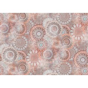 Rasch Behang 363050 Fotobehang op vlies met bloemige cirkels in rood, lichtblauw en wit uit de collectie Magicwalls 3,00 m x 4,24 m (L x B) Rasch Behang 363050 Fotobehang op vlies met bloemige cirkels in rood, lichtblauw en wit uit de collectie Magicwalls 3,00 m x 4,24 m (L x B)