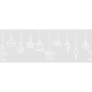 d-c-fix raamfolie Winterslinger 20 cm x 1,5 m statische privacyfolie met modern patroon voor glasoppervlakken zelfhechtend, ondoorzichtig, decoratief d-c-fix raamfolie Winterslinger 20 cm x 1,5 m statische privacyfolie met modern patroon voor glasoppervlakken zelfhechtend, ondoorzichtig, decoratief