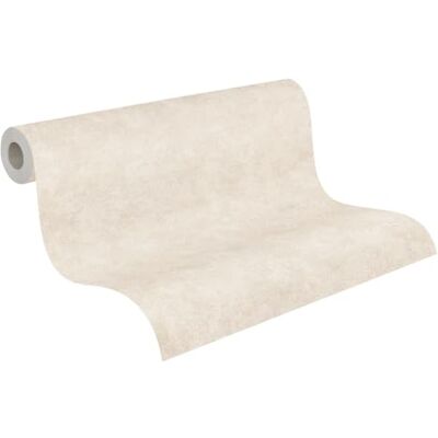 A.S. Création ATTRACTIVE 3 vliesbehang, bloemen- en grafisch patroon, natuurlijke kleuren, gestructureerd oppervlak, eenkleurig, 10,05 m x 0,53 m, beige/crème 334589 A.S. Création ATTRACTIVE 3 vliesbehang, bloemen- en grafisch patroon, natuurlijke kleuren, gestructureerd oppervlak, eenkleurig, 10,05 m x 0,53 m, beige/crème 334589