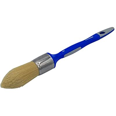 SAVY Ronde reservekwast van 2 materialen, mat, fluweel, satijn nr. 6 Ø 29 mm SAVY Ronde reservekwast van 2 materialen, mat, fluweel, satijn nr. 6 Ø 29 mm