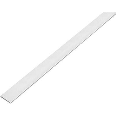 Alberts 489175 platte buis zelfklevend aluminium, glasparelgestraald zilver 1000 x 20 x 2 mm Alberts 489175 platte buis zelfklevend aluminium, glasparelgestraald zilver 1000 x 20 x 2 mm