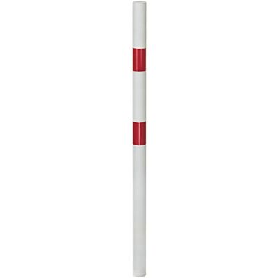 Alberts 782467 afzetpaal Standard SK naar keuze in verschillende uitvoeringen om in beton te gieten wit paal-Ø 60 mm hoogte boven de grond 100 cm Alberts 782467 afzetpaal Standard SK naar keuze in verschillende uitvoeringen om in beton te gieten wit paal-Ø 60 mm hoogte boven de grond 100 cm
