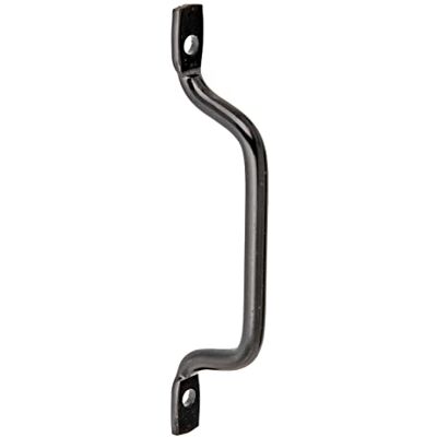 Alberts 307332 Poortgreep recht zwart 159 x 13 mm Alberts 307332 Poortgreep recht zwart 159 x 13 mm