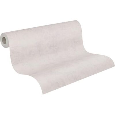 A.S. Création vliesbehang met textielstructuur in grijs – lichte effen behang 10,05 m x 0,53 m – 791533 A.S. Création vliesbehang met textielstructuur in grijs – lichte effen behang 10,05 m x 0,53 m – 791533