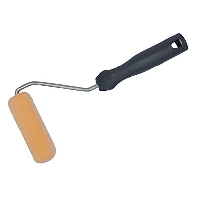 SAVY Mini rol polypro schuim flocklak ø16mm breed 110mm lengte 28mm SAVY Mini rol polypro schuim flocklak ø16mm breed 110mm lengte 28mm