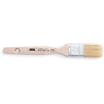 PENNELLIFICIO 2000 Professioneel schilderij met roestvrijstalen ring, penseel voor universeel gebruik, voor alle soorten nagellak en verf, muren, hout, leuningen, 30 mm, Made in Italy PENNELLIFICIO 2000 Professioneel schilderij met roestvrijstalen ring, penseel voor universeel gebruik, voor alle soorten nagellak en verf, muren, hout, leuningen, 30 mm, Made in Italy
