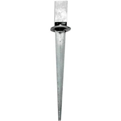 Connex HV4277 inslagbodemhulzen verstelbaar aan alle kanten, 71 x 71 x 150 x 750 mm, thermisch verzinkt Connex HV4277 inslagbodemhulzen verstelbaar aan alle kanten, 71 x 71 x 150 x 750 mm, thermisch verzinkt