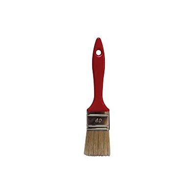 SAVY 4416040 Platte kwast voor alle kleuren, zuivere borstelharen, breedte 40 mm SAVY 4416040 Platte kwast voor alle kleuren, zuivere borstelharen, breedte 40 mm