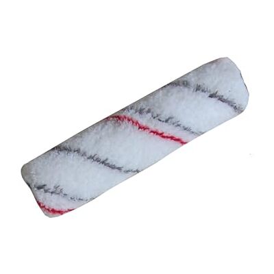 Nespoli Vervangende verfroller voor verf, 15 cm, met teflon behandeld, voor gladde oppervlakken en doe-het-zelf gipsplaten, reserverol voor verf en fixatie voor binnenwanden Nespoli Vervangende verfroller voor verf, 15 cm, met teflon behandeld, voor gladde oppervlakken en doe-het-zelf gipsplaten, reserverol voor verf en fixatie voor binnenwanden