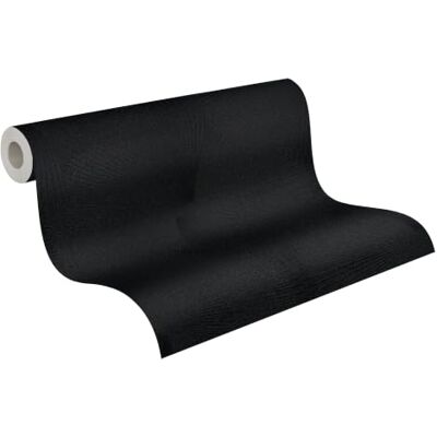 A.S. Création Vliesbehang 3D-ruiten – zwart – 10,05 x 0,53 m Naadloos behang met geometrische diepte – glanzend, moderne look, restloos droog afneembaar A.S. Création Vliesbehang 3D-ruiten – zwart – 10,05 x 0,53 m Naadloos behang met geometrische diepte – glanzend, moderne look, restloos droog afneembaar