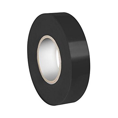 Adam Hall Ah Accessories 580819BLK isolatietape (0,19 x 19 mm x 20 m) zwart Adam Hall Ah Accessories 580819BLK isolatietape (0,19 x 19 mm x 20 m) zwart