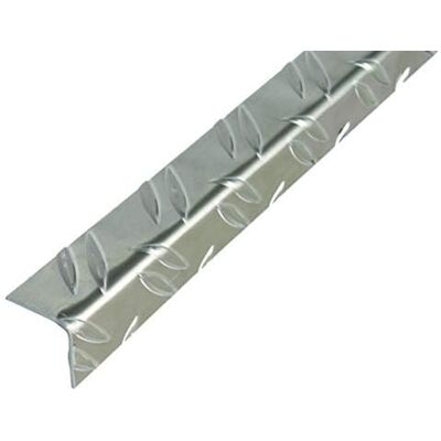 Alberts 468842 hoekprofiel ribbel-reliëf aluminium, blank 1000 x 23,5 x 23,5 mm Alberts 468842 hoekprofiel ribbel-reliëf aluminium, blank 1000 x 23,5 x 23,5 mm