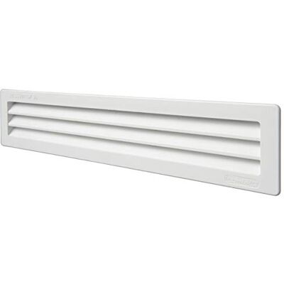 La Ventilazione P30R306B ventilatierooster, rechthoekig, wit, afmetingen 305 x 60 mm La Ventilazione P30R306B ventilatierooster, rechthoekig, wit, afmetingen 305 x 60 mm