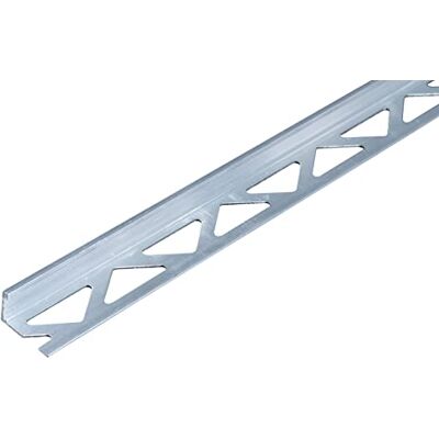 Alberts 475390 Tegeleindprofiel Aluminium, onbewerkt 1000 x 23,5 x 12,5 mm Alberts 475390 Tegeleindprofiel Aluminium, onbewerkt 1000 x 23,5 x 12,5 mm