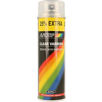 Motip Rallye Blanke Lak Hoogglans 500ml Motip Rallye Blanke Lak Hoogglans 500ml