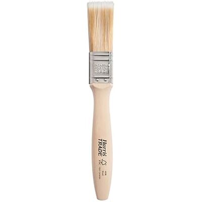 Harris Trade Fine Tip Emulsion & Gloss Paint Brush 1", Multicolor Harris Trade Fine Tip Emulsion & Gloss Paint Brush 1", Multicolor