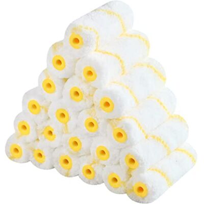 Bates Choice Bates Verfrollenhoezen, 10 cm rolhoezen, 24 stuks, hoezen voor verfrollen, dutjes voor verfroller, klein rolluik, huisschilderbenodigdheden, hoezen voor rolframe en verfrollerset Bates Choice Bates Verfrollenhoezen, 10 cm rolhoezen, 24 stuks, hoezen voor verfrollen, dutjes voor verfroller, klein rolluik, huisschilderbenodigdheden, hoezen voor rolframe en verfrollerset