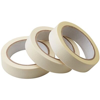 Meister Afplakband 25 m x 24 mm Praktische set van 3 Voor eenvoudige afdek- en schilderwerkzaamheden Universeel inzetbaar Verwijderbaar zonder resten/afplakband/schildertape/fijne Universeel inzetbaar, zonder resten verwijderbaar, schilderstape voor mur Meister Afplakband 25 m x 24 mm Praktische set van 3 Voor eenvoudige afdek- en schilderwerkzaamheden Universeel inzetbaar Verwijderbaar zonder resten/afplakband/schildertape/fijne Universeel inzetbaar, zonder resten verwijderbaar, schilderstape voor mur