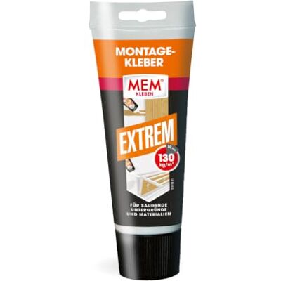 MEM Montage lijm EXTREM 250g tube, -500541 MEM Montage lijm EXTREM 250g tube, -500541