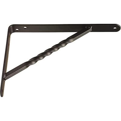 Amig Wandplankbeugel Metalen plankbeugel Hoekplank Planksteun Staal Zwart Afmetingen: 200x150 mm Max. aanbevolen gewicht: 225 kg Amig Wandplankbeugel Metalen plankbeugel Hoekplank Planksteun Staal Zwart Afmetingen: 200x150 mm Max. aanbevolen gewicht: 225 kg