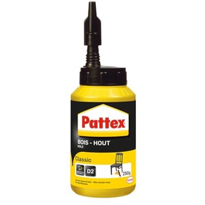 Pattex Houtlijm Classic, sterke lijm voor hout en fineer, 750g Pattex Houtlijm Classic, sterke lijm voor hout en fineer, 750g