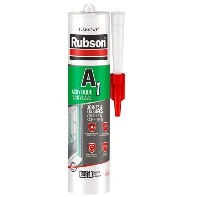 RUBSON - Mastic A1 - Wit - Gevel - Sealant RUBSON - Mastic A1 - Wit - Gevel - Sealant