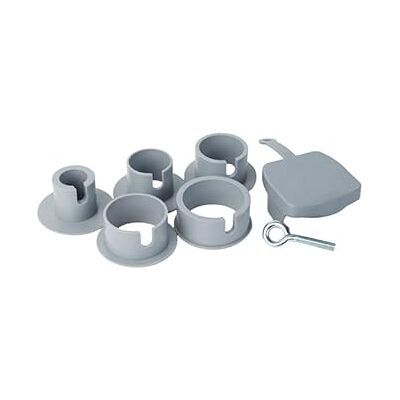 Alberts 609948 accessoireset, grijs Alberts 609948 accessoireset, grijs