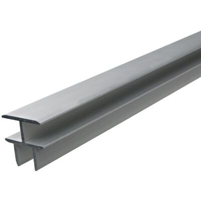 Alberts GAH- 473402 T-profiel zelfklemmend, aluminium, zilverkleurig geanodiseerd, 1000 x 24,9 x 24 mm Alberts GAH- 473402 T-profiel zelfklemmend, aluminium, zilverkleurig geanodiseerd, 1000 x 24,9 x 24 mm