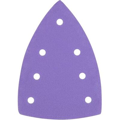 TREND Detail schuurpads 100 x 150 mm met 7 gaten, korrel 180, 10 stuks, folieschuurpapier voor egaliseren en plamuurvoorbereiding, AB/DET1/180A TREND Detail schuurpads 100 x 150 mm met 7 gaten, korrel 180, 10 stuks, folieschuurpapier voor egaliseren en plamuurvoorbereiding, AB/DET1/180A
