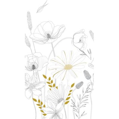 A.S. Création Fotobehang bloemen Livingwalls wandbehang wit wolkenbehang op 2,80 m x 1,59 m behang woonkamer modern A.S. Création Fotobehang bloemen Livingwalls wandbehang wit wolkenbehang op 2,80 m x 1,59 m behang woonkamer modern