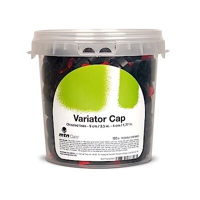 Montana Colors MTN Transversale Diffuser Variator Cap, emmer 100 stuks Montana Colors MTN Transversale Diffuser Variator Cap, emmer 100 stuks