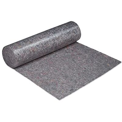 Relaxdays stucloper op rol, 1 x 50 m, antislip, waterafstotend, 200g/m², vloerbescherming, afdekvlies zelfklevend, grijs Relaxdays stucloper op rol, 1 x 50 m, antislip, waterafstotend, 200g/m², vloerbescherming, afdekvlies zelfklevend, grijs