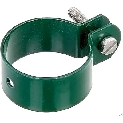 Alberts 655228 klem voor schoor verzinkt, groene kunststof coating klem-Ø 42 mm Alberts 655228 klem voor schoor verzinkt, groene kunststof coating klem-Ø 42 mm