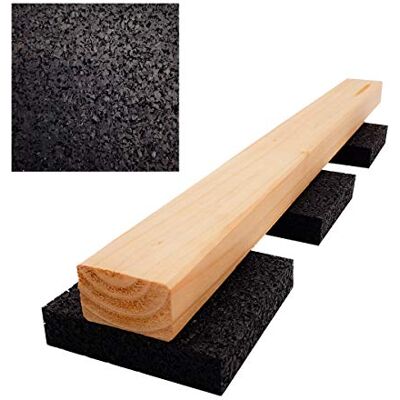 My Plast Rubberen steunpads voor terrasplanken, 20 mm, 100 stuks, terrasconstructie My Plast Rubberen steunpads voor terrasplanken, 20 mm, 100 stuks, terrasconstructie