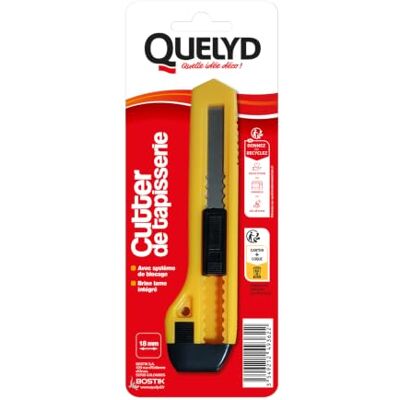 Quelyd Tapijtsnijder Snijden Van Alle Soorten Wandbekleding, Behangpapier, Renovatie Zeilen, Glasweefsel 10 Reservemesjes Quelyd Tapijtsnijder Snijden Van Alle Soorten Wandbekleding, Behangpapier, Renovatie Zeilen, Glasweefsel 10 Reservemesjes