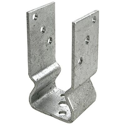 Connex Paaldrager 91 x 150 x 60 mm 4 mm materiaaldikte chroomkleurig thermisch verzinkt om vast te schroeven boring 11 mm/schroefhuls/U-paaldrager/paalanker / HV4282 Connex Paaldrager 91 x 150 x 60 mm 4 mm materiaaldikte chroomkleurig thermisch verzinkt om vast te schroeven boring 11 mm/schroefhuls/U-paaldrager/paalanker / HV4282