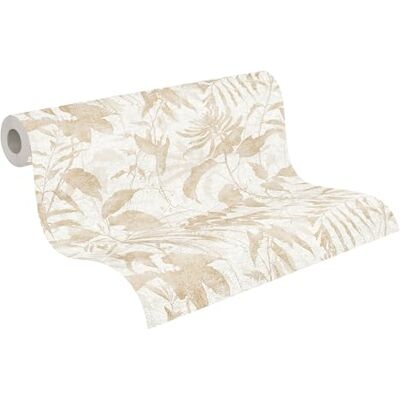 A.S. Creation Metropolitan Stories Hot Spots Bloemen Beige Behang - Behang A.S. Creation Metropolitan Stories Hot Spots Bloemen Beige Behang - Behang