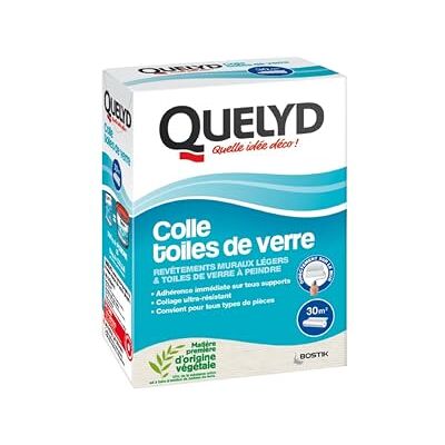 Quelyd Geconcentreerde glasvlieslijm – Glasvezellijm in poeder klaar om te verdunnen – alle wandhouders – alle ruimtes inclusief keukens en badkamers – oplosmiddelvrij – 1 kg Quelyd Geconcentreerde glasvlieslijm – Glasvezellijm in poeder klaar om te verdunnen – alle wandhouders – alle ruimtes inclusief keukens en badkamers – oplosmiddelvrij – 1 kg