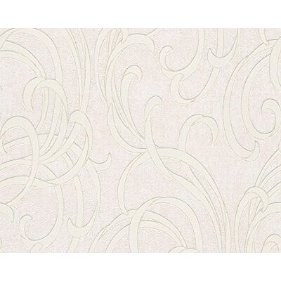 A.S. Création Vliesbehang Soraya behang neo barok 10,05 m x 0,53 m beige crème metallic Made in Germany 305852 30585-2 A.S. Création Vliesbehang Soraya behang neo barok 10,05 m x 0,53 m beige crème metallic Made in Germany 305852 30585-2
