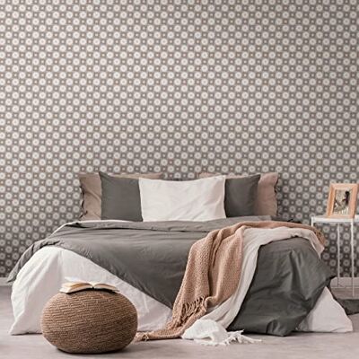 A.S. Création Grafische behang blauw grijs beige grijp wit Architects Paper Art of Eden 390603 vliesbehang 3D behang 10,05 m x 0,53 m Made in Germany A.S. Création Grafische behang blauw grijs beige grijp wit Architects Paper Art of Eden 390603 vliesbehang 3D behang 10,05 m x 0,53 m Made in Germany