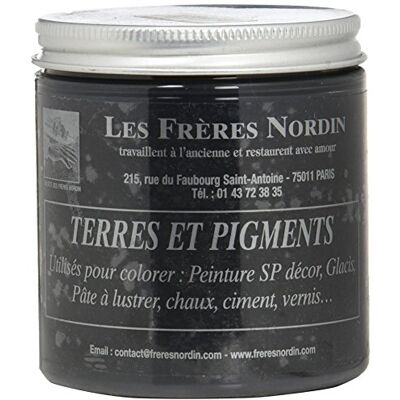 LES FRÈRES NORDIN 418255 - Zwart ivoor aardepigment - Pigment LES FRÈRES NORDIN 418255 - Zwart ivoor aardepigment - Pigment