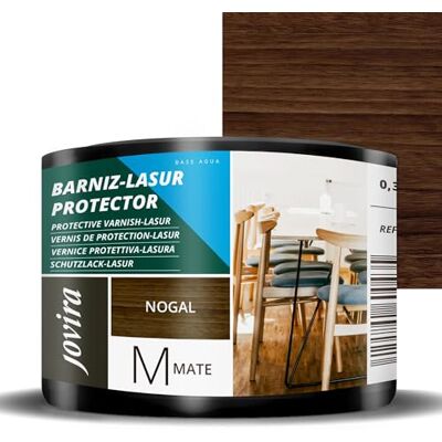 JOVIRA - Lasur Protector - Walnoot - 0.375 L - Wood Stain JOVIRA - Lasur Protector - Walnoot - 0.375 L - Wood Stain