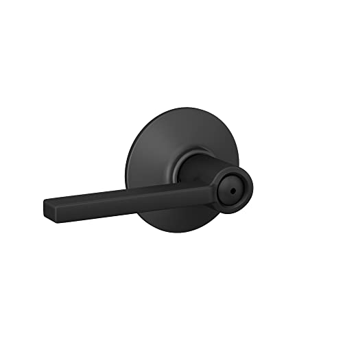 Shlage Schlage F40 V LAT 622 Latitude Privacy Lock hendel, mat zwart