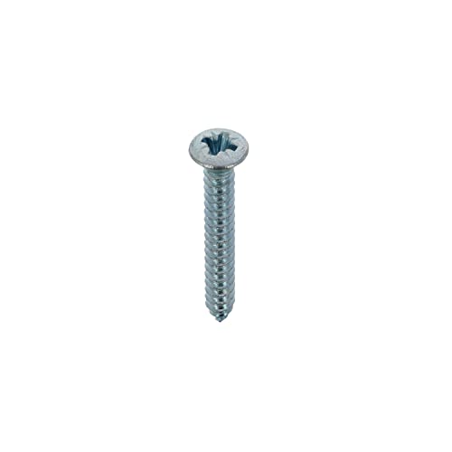 Restagraf 634 zelftappende schroeven, zink, wit, 4,2 mm x 32 mm