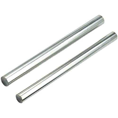 JINFEUGE Titanium Legeringsstaaf, Titanium Staaflengte 200 Mm Ronde Bar 2Pcs/Diameter: 17Mm