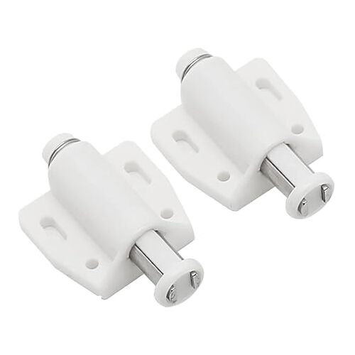 CETEOR soft close kastdeur demper, Push-to-Open Deurvangers, Magnetische Deurvanger, Push-to-Open Deurvangers, Magnetische Deurvanger, 2/3/4 Pack Magnetische Touch Push Open Latch Witte Lademagneet Push Open