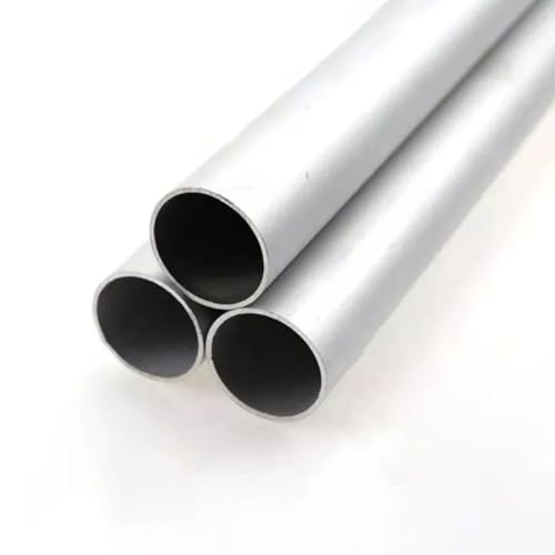 AIDNZYGDH 2 stuks aluminium buizen, OD 7 mm 500 mm lange ronde aluminium buis (maat: OD7mmxID6mmxdikte 0,5 mm)