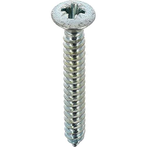 Restagraf 638 zelftappende schroeven, zink, wit, 4,8 mm x 38 mm