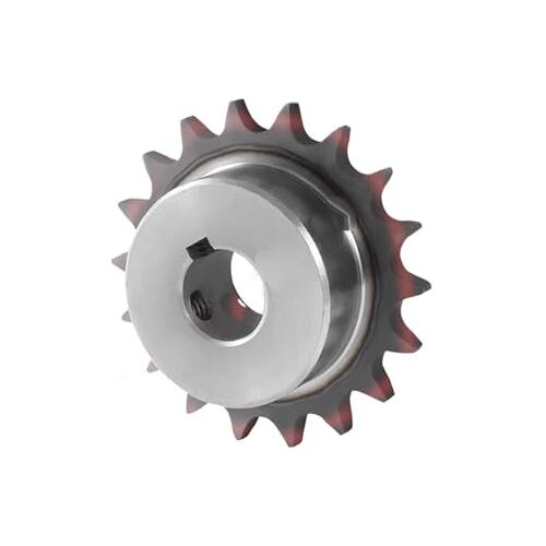 GRQKJ Toestel voor industriële machines, industriële aan 1 stks 08B 40 Tanden Chain Gear Staal 40 T Industriële Drive Tandwiel Boring 18/20/22/24/25/28/30/32/35/38/40/42/45/48/50mm (Size : 28mm (keyway 8mm