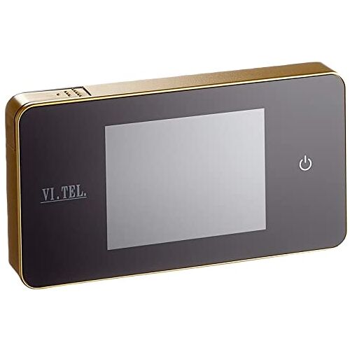 VI.TEL. E0426 40 digitale deurspion 2.6", goud